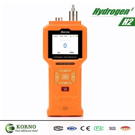 portable hydrogen gas analyzer